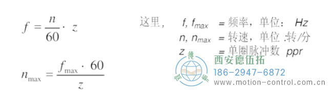 编码器的物理单圈脉冲的计算方法